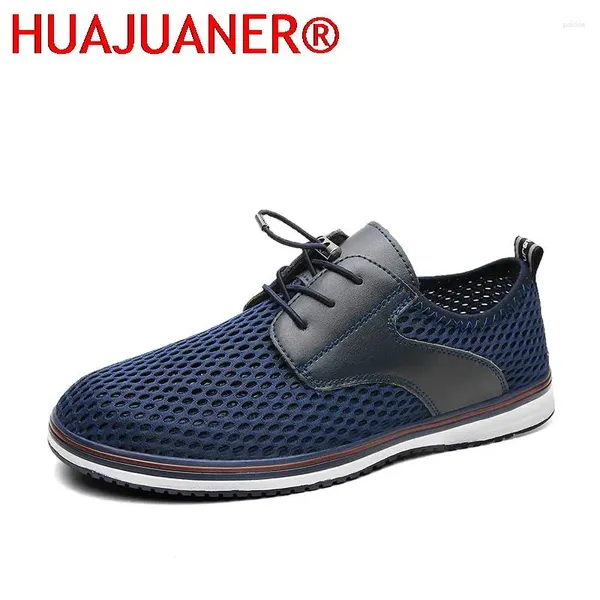 Scarpe casual Summer Mesh Shoe Men Walking moca