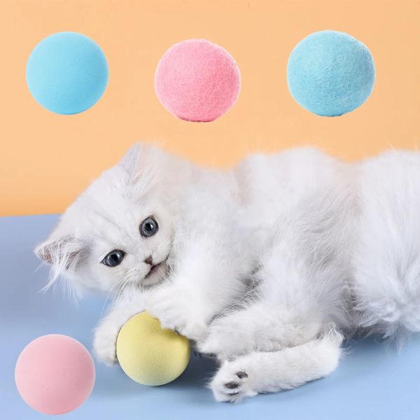 Toys Crazy Cat Toy imitando Animal Sounds Ball Toys para Cats Ragdoll, Siamese, Persa Funny Kitten Time Juguetes Para Gatos