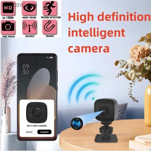 Mini câmeras 1080p WiFi Mini Câmera sem fio Monitor Remoto Monitor Smart Home Safety Video Video Night Vision Visão Detecção de movimento Micro Camera WX