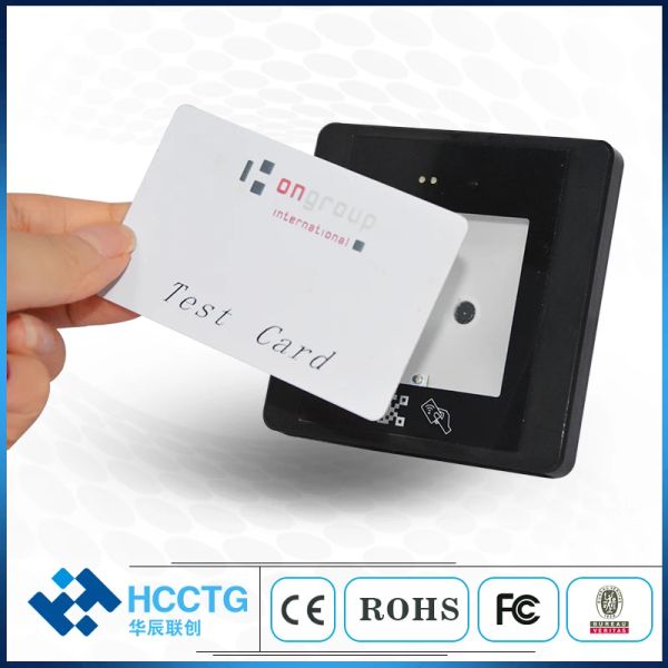 Scanner scanner di codici a barre incorporato incorporato con lettore di schede frid NFC FRID da 13,56 MHz o 125kHz UID HM20 IC RS232/USB/RS485/TTL WIEGAND