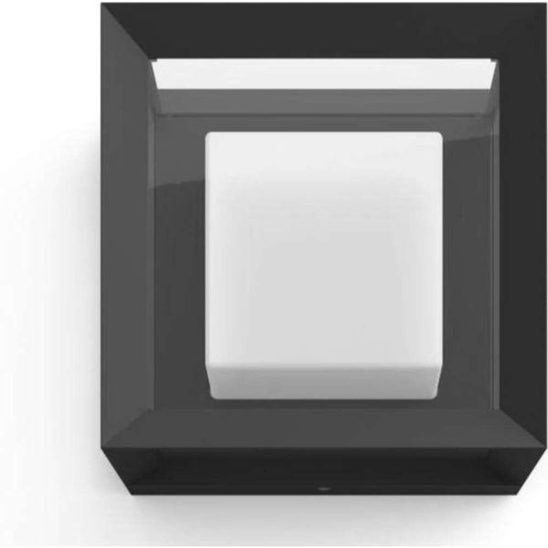 Philips Hue Econic Down Outdoor Smart Wall Light Black - 26 Вт белый и цветная атмосфера