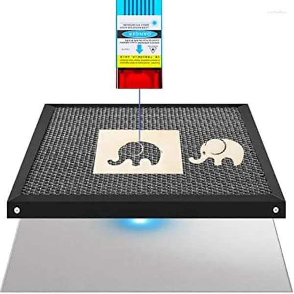 Painel de trabalho em favo de mel com placa de alumínio para CO2 ou diodo a laser-grave de corte de corte de gravação a laser cortador de gravação