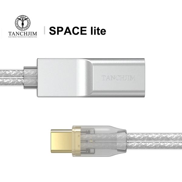 Конвертер Tanchjim Space Lite Portable Mini DAC AMP Dongle Typec в 3,5 Усилитель наушников с CS43131 Chip DSD256 PCM768