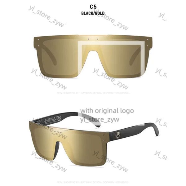 Hitzewellendesigner Sonnenbrille Radfahren quadratische polarisierte hohe Qualität True Film Outdoor Sports Sonnenbrille für Männer und Frauen Viper Sonnenbrille 7455