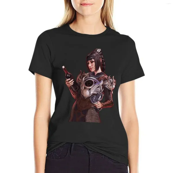 Polos da donna Baldurs Gate Game Personal T-shirt Plus Tops Shirts Magliette grafiche Abiti hippie T-shirt nere per donne