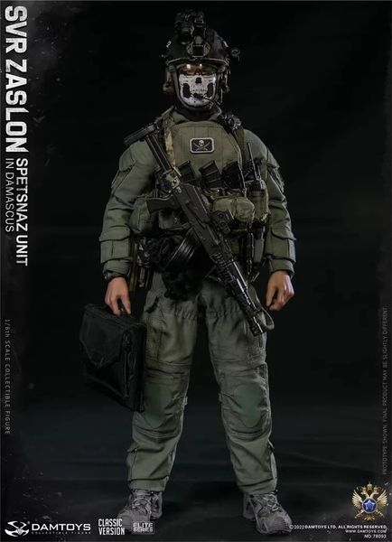 1/6 Damtoys Dam 78093 Russian Armed Force Spetsnaz Soldier Maschio Maschio Uniform Paint Pant Glove Fit 12 Action Figura 240506