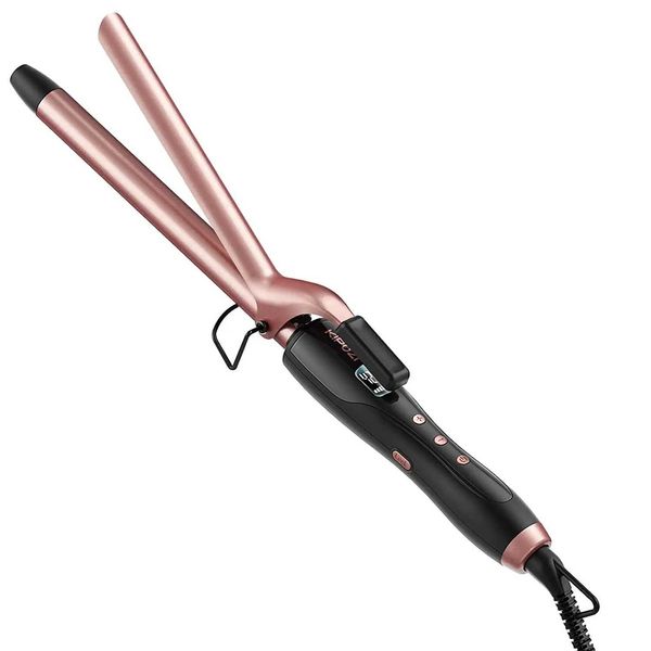 Керлинг Irons Kipozi Professional Multifunctional Curly Hair Iron с мгновенным отоплением в течение 60 минут и автоматическим инструментом безопасности LCD Digital Q2405061