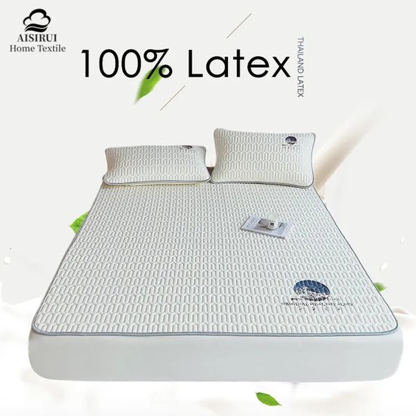 Природная латексная кровать коврик для спальни для спальни летняя спальная кровать крышка кровати удобные льды