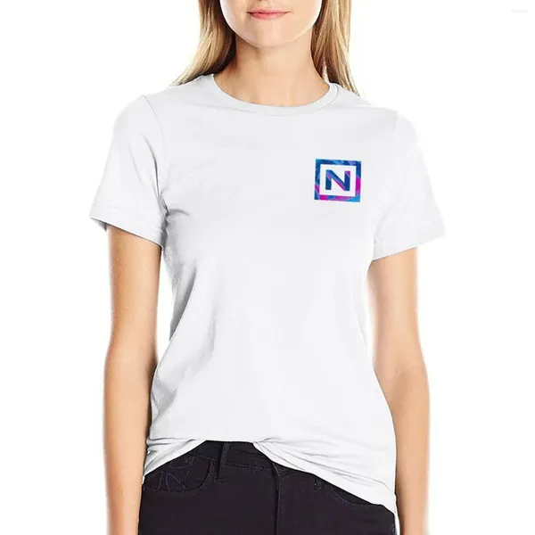 Polos femininos Bedanete Hate Machine Nin Logo T-shirt Roupas estéticas de verão Tops de roupas femininas