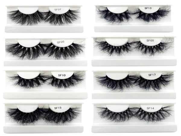 Intero 25 mm super soffici glam sexy 5d false bighette di visone ciglia piene ciglia finte cils fornitore 100 scatole personalizzate fatte a mano Packin9176857