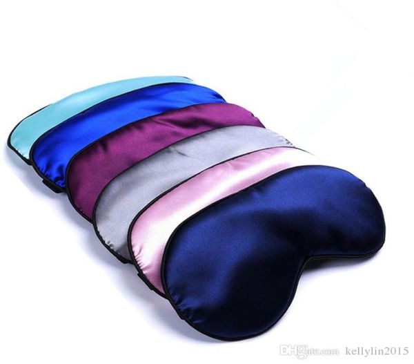 Maschera per occhio addormentato Sleep ondedomped ombre patch Occhi Copertura visione Care per viaggi portatili Mascheri Dispasso Breed5445453