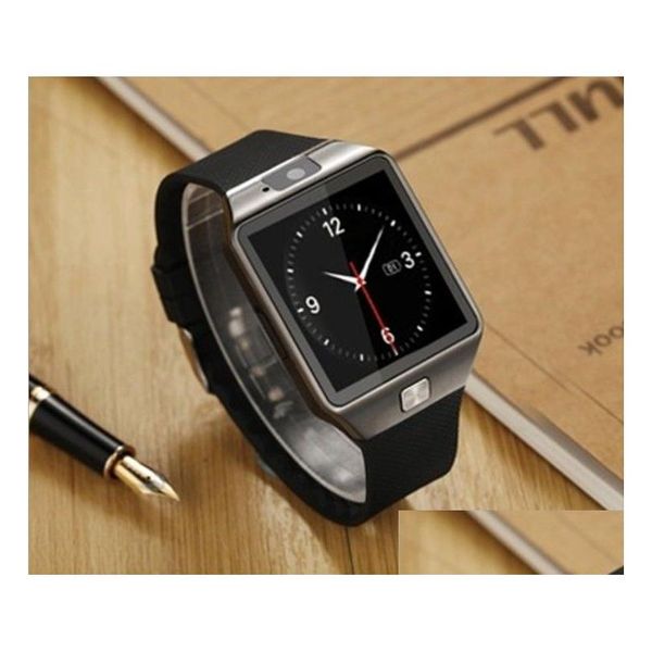 Orologi intelligenti dz09 wristbrand gt08 u8 a1 smartwatch bluetooth bluetooth watch telefonico intelligente con la fotocamera può registrare dhbov a maniche