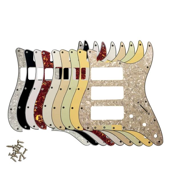 Acessórios Fei Man Pickguards e parafusos para nós Standard St HH Guitar