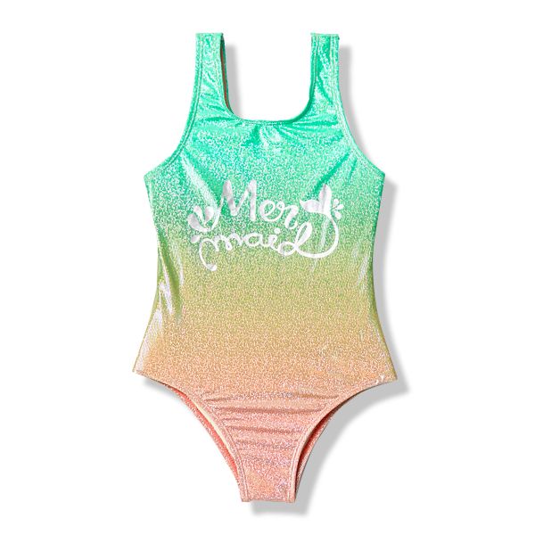 Ternos 714 anos Rainbow Children Swimwear para meninas Toite de banho Summer Kids Swimss