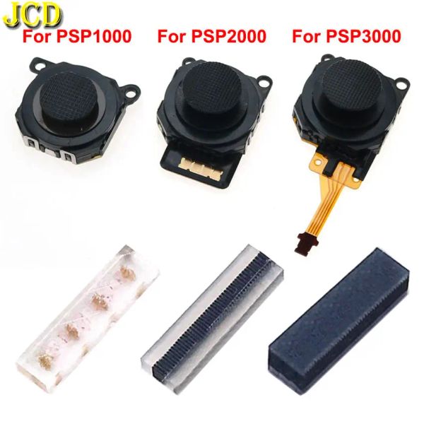 Alto -falantes JCD para PSP 1000 2000 Plástico Contato Condutor Pad 3D Joystick analógico para PSP1000 PSP 2000 PSP3000