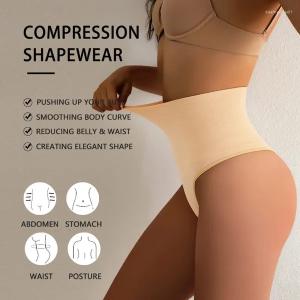 Shapers femminile pancia piatta modellando sexy perizoma senza cucitura a vita alta mutandine comodità slim mutande pantalone pantalone shaper brief for women