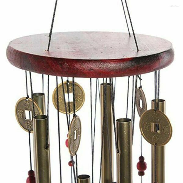 Dekorative Figuren langlebige praktische nützliche Windglotz großer Metallrohre Glocken Home Ornament Outdoor/Innenversorgung Kirchendekoration
