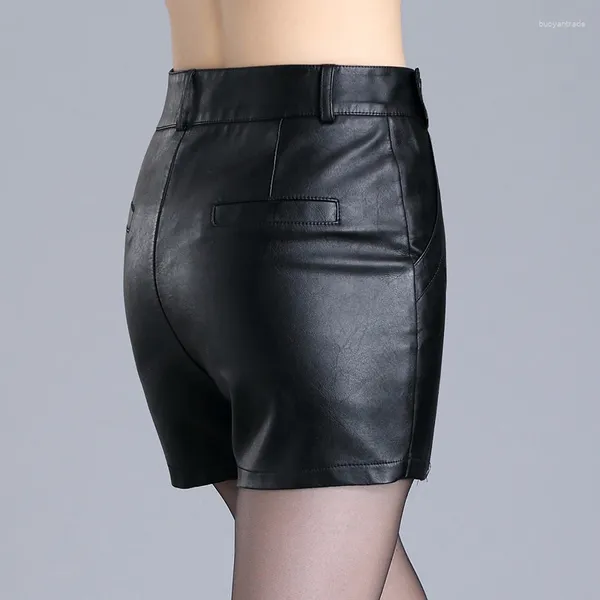 Юбки женская кожаная юбка для карандашей Сексуальная упаковка бедный черный Blackcon Большой размер весенний лето осень m 4xl