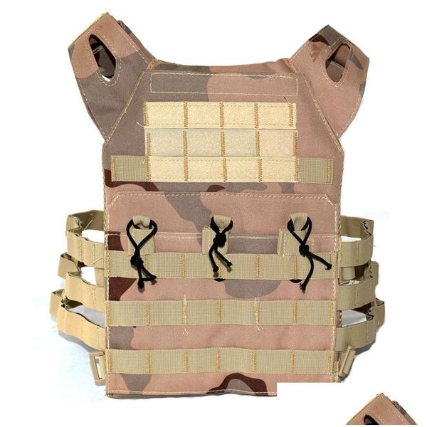 Jagdjacken Taktische Weste JPC vereinfachte Version Schutzschützer Munmo Magazine Body Armour Drop Lieferung Sport im Freien ein Dhljq