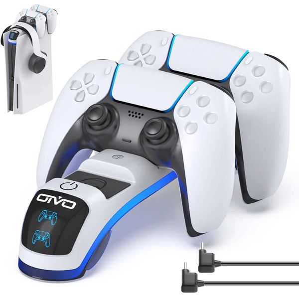 ST Ladedockstation für PS5 Controller Ladegeräte Headset -Halter PS5 Gaming Boards und Sony PlayStation 5 Controller J240507 geeignet