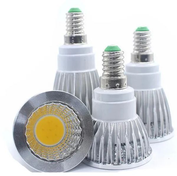 Bulbi Spotlight LED LED 9W 12W 15W Lampada GU10/GU5.3/E27/E14 85-265V MR16 12V Bulb COB Bulb Caldo Bianco Cold Lightled LL