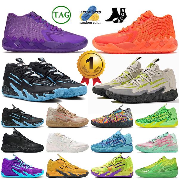 Atletic Jump Man Lamelo Ball Scarpe MB.02 MB.04 MB.03 Hive Hive Hills Rick e Morty Chinese Capodanno da uomo tossico da donna Sneaker Melo Sneakers Lemon Shoe Schedeli EUR 36-46