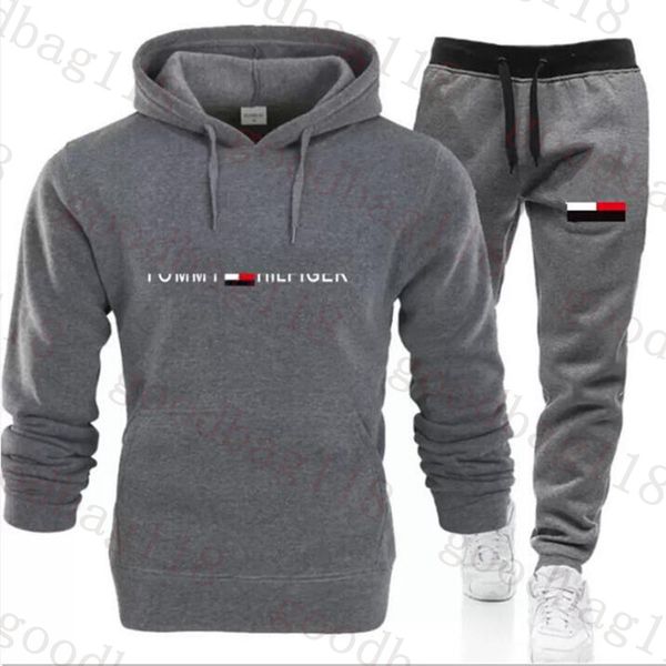 Designer Tracksuit Men Set Sweat Sweat Sweat Suit Suit Logo Stampato Men Women Tracksuit Tech Pleece Pullover Hoodies and Joggers Pants Hip Hop Sportswear PP588