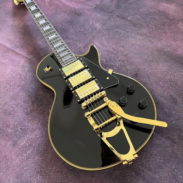 Гитара черная красавица гитара Jazz 1957 Custom Shop Sope in Stock