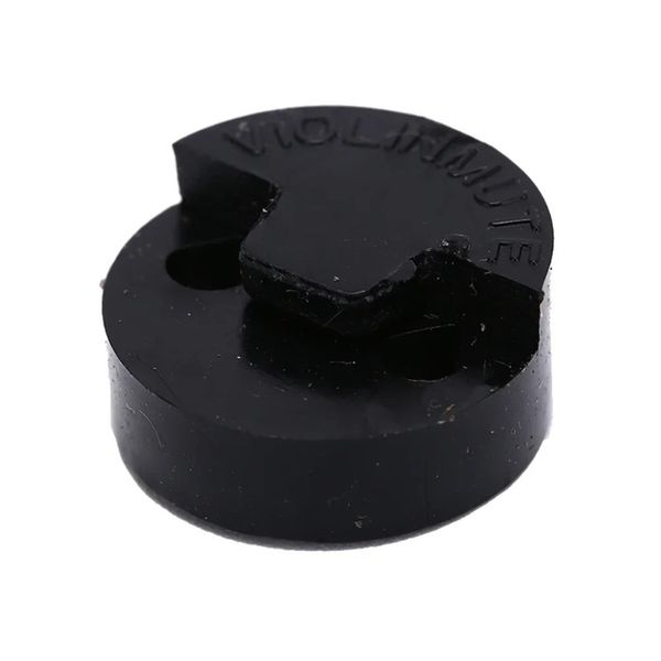 Black Acoustic Rubber Violin Mute Fiddle Silenciador para ferramentas de origem de violino