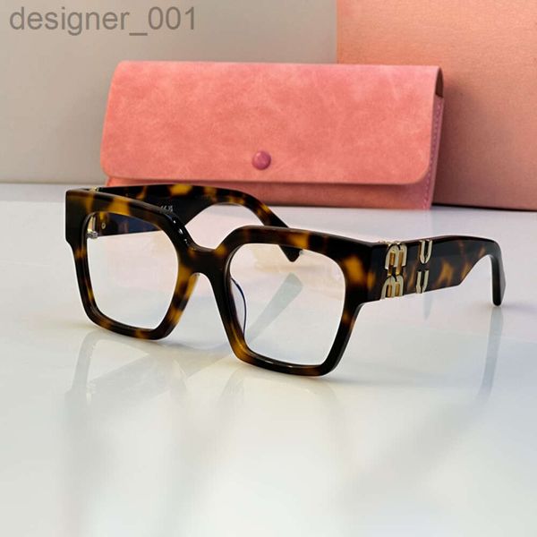 Designer Sonnenbrille Ladies Mui Brillen Brillen Rahmen moderne Raffinesse Hochwertige Brillen Luxurys Designer Optische Rahmen HZ82
