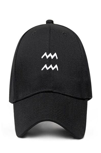 2019 New Wave Borderyer Baseball Hat Hip Hop Snapback Chapéus 100Cotton Papai Capdote ao ar livre Caps Sun Drop5200882