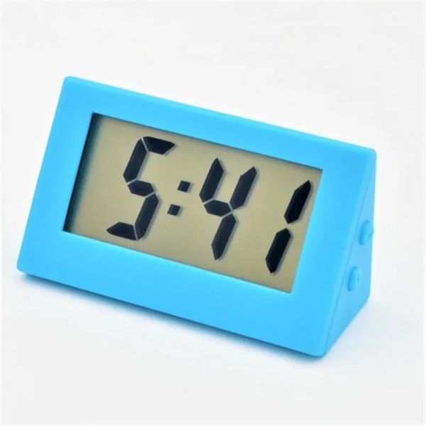 Orologi 2023 Mini contatore digitale Mini Digital LCD Clock Travel Electronic Home Office Clock