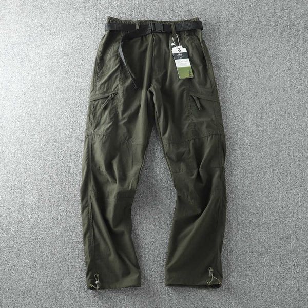 Pantaloni da uomo pantaloni impermeabili di beni da uomo primavera ed estate pantaloni ad asciugatura rapida maschi da uomo escursionistici da campeggio e pantaloni da pesca 4xll2405