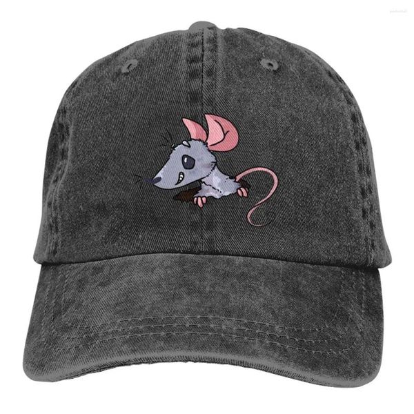 Capas de bola Little Mouse Baseball Cap captindo chapéus de sombra para homens