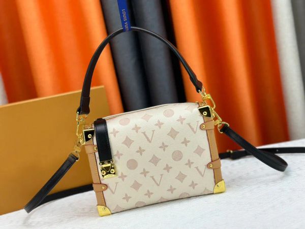 2024 YENİ Moda Yan Bagaj Yumuşak Kutu Çantası Orijinal Deri Tasarım S-Lock Omuz Çantası Debriyaj Çanta Crossbody Paketleri Tote Çanta Lüks Kadın Çanta