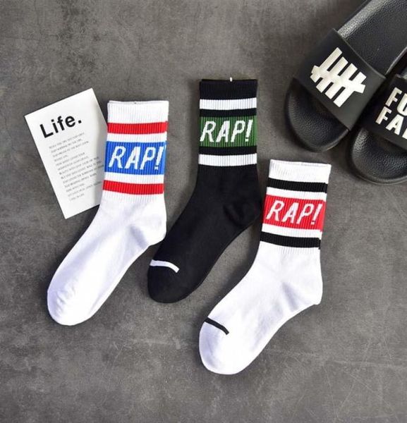 Tide Socks Men039s High Street Avrupa ve Amerika Birleşik Devletleri Hip Hop kaykay tube ins ins trendy harajuku çorap Man9770531