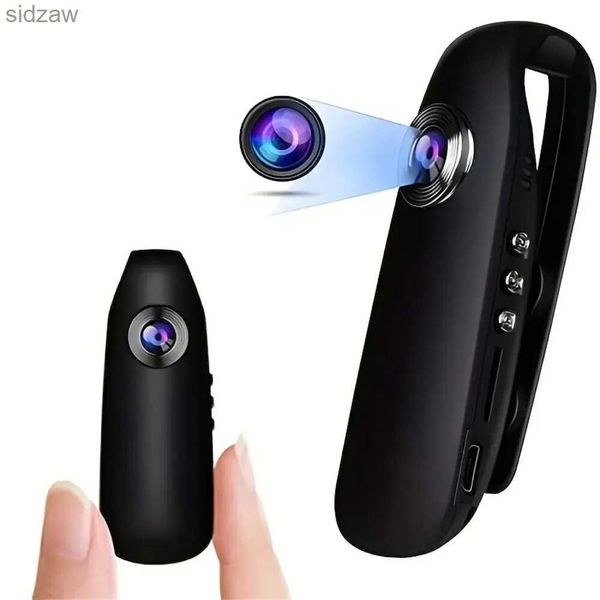 Mini telecamere ad alta definizione 1080p mini videocamera da guida per videocamera sul registratore indossabile per interviste per interviste usi all'esterno WX
