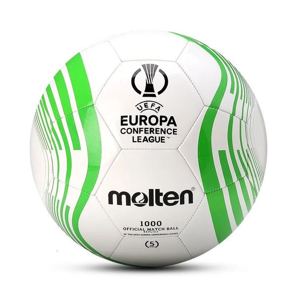 Bolas de futebol originais fundidas Tamanho 5 TPU MATERIA MAQUE MAQUECA Costura de futebol ao ar livre Match Match League Ball Futbol TOPU 240430