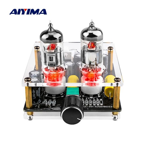 Amplificadores Aiyima 6a2 Vacuum Tube Pré -amplificador HiFi Bile Bile Home Home ADUIO AMP TUBO AMPLIFIADOR DO TUBO