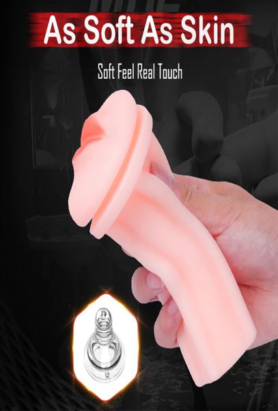 Halloween Geschenk Vaginal für Männer Erwachsene Sexspielzeug 4d realistische tiefe Hals Männliche Masturbator Künstliche Vagina Mund Anal oraler Erotik 7022911