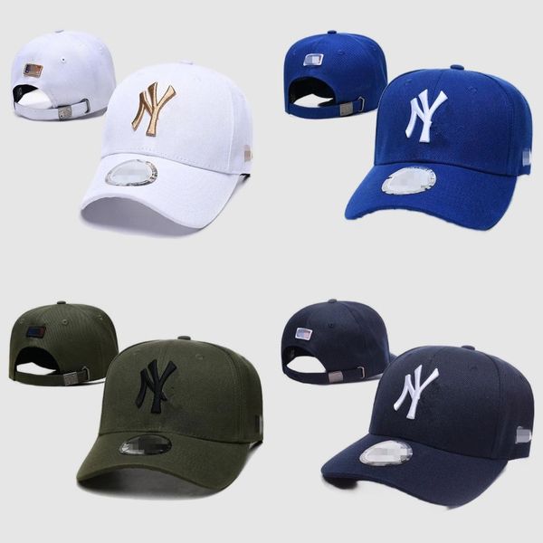 Chapéu de grife para homem Casquette Luxe Baseball Cap moda Baseball Caps NY Woman Ponytailt Outdoor Sport Cap Sunshade Men Trendy Ornament HJ102 B4