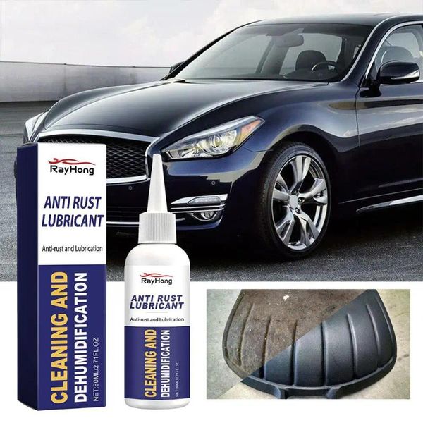 Autowaschlösungen 80 ml Rostentferner Inhibitor Derusting Spray-Wartung Reinigung Metallfarbe sauberes Anti-Rust-Schmiermittel für M3D V0S2