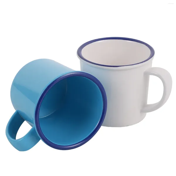 SCHEDE DI VINO 2 PC VACHE VERAMI ESPRESSO MELAMINA CAMPIO CAMPIO UNTENSILI CERAMICA BEVANE CERAMICO.