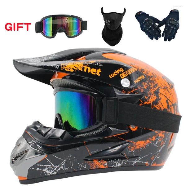 Caschi motociclistici per caschi aperti per casco fuoristrada inverno inverno moto professionale trasversale motocross sport motocross