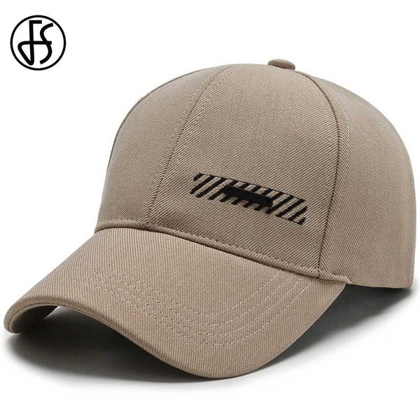 Ball Caps FS 2023 Летние бейсбольные шапки для мужчин хлопковое цвета Sun Shade Women Cap Simple Design Snapback Hat Gorras Hombre Y240507