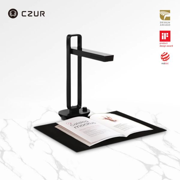 Сканеры Czur Book Scanner Aura X Pro Propeble Scanner для документа A4 A3 W/ Andthin Battery Smart Table Светодиодный настольный настольный настольный настольный настольный настольный настольный настольный настольный