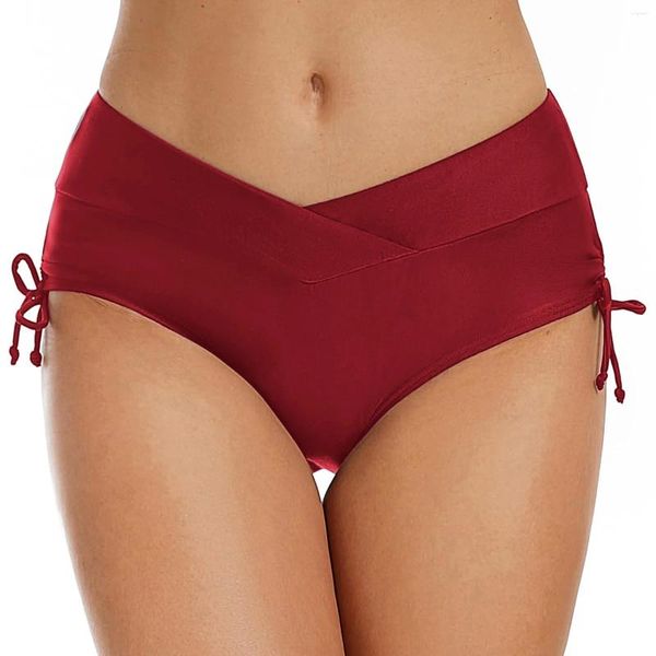 DONNE DONNA VINTAGE HIGH BIKINI BREVE SUGGERIMENTI BREVE DI SUGGERIMENTO SUGGERIMENTO BAGNA PER BAGNA BAGNO SWIETBOTTOM 2024