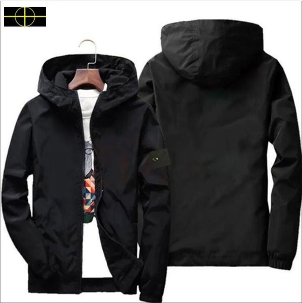 jaqueta de pedra plus size cp jackets de casaco da moda Menas capuz masculino de hip hop streetwear primavera esportes de capuz de capuz casual casual l7