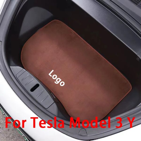 Accessoires Wearresistant Dirtresistant Innenräume Leder Accessoires Auto Front Aufbewahrung für Tesla Modell 3 Y 2019 2020 2021