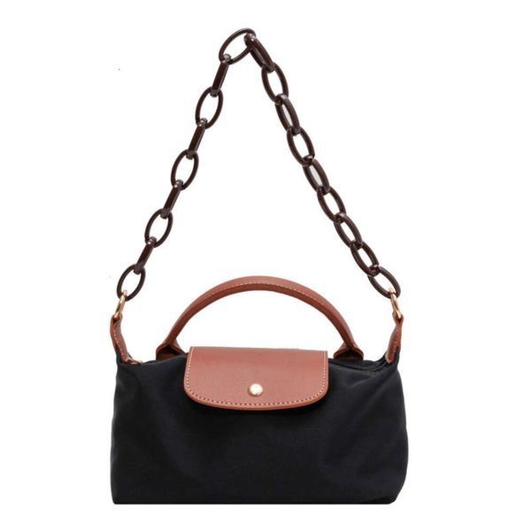 Shop Meistverkaufte Umhängetasche Neu 90% Fabrik Direktverkauf Dumpling Bun Mini Crossbody kleine und beliebte Taschen Damenfarben Farbige vielseitige klassische scheidende Style Chbags